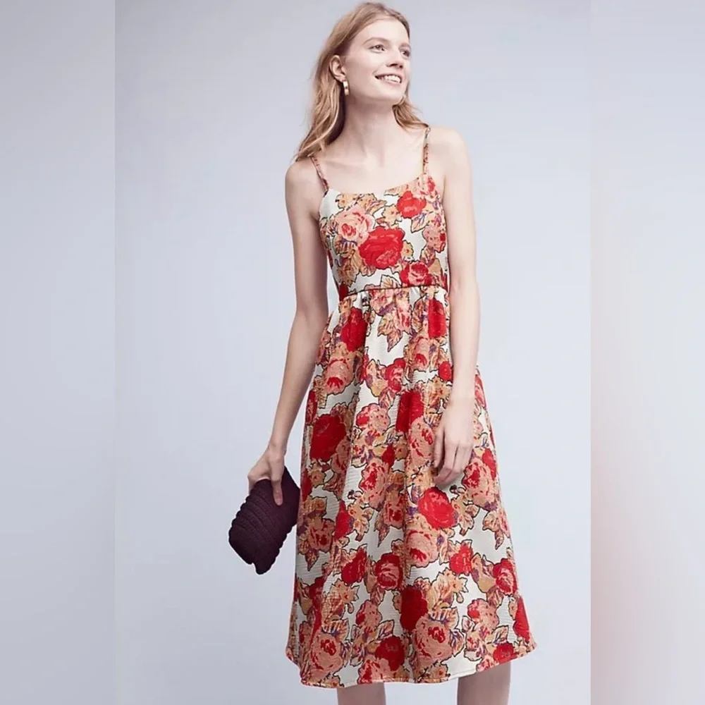Rachel Antonoff NEW Floral Brocade Dress Size 2 - Picture 1 of 12